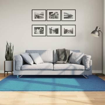 OVIEDO Short Pile Turquoise Rug 140x200 cm - Comfort & Style