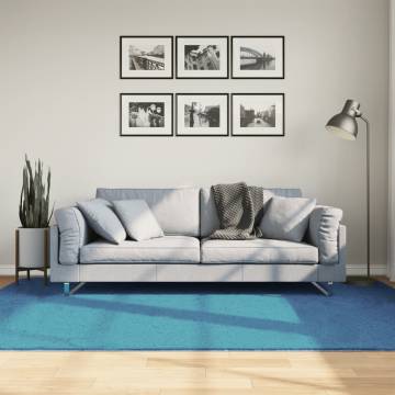 OVIEDO Turquoise Short Pile Rug 160x230 cm – Soft & Stylish