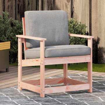 Cozy Solid Wood Garden Chair - 62x55x77 cm