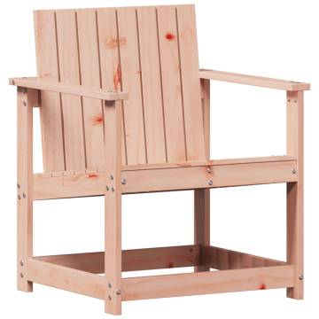 Cozy Solid Wood Garden Chair - 62x55x77 cm