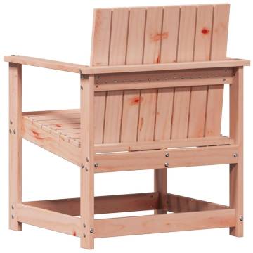 Cozy Solid Wood Garden Chair - 62x55x77 cm