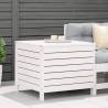 Garden Footstool White 62x63.5x53.5 cm Solid Wood Pine Colour white pine Quantity in Package 1 Model footstool (62 x 63.5 x 53.5 cm) 