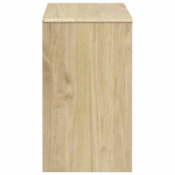 SAUDA Oak Drawer Cabinet - Solid Pine Wood Storage Solution