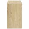 SAUDA Oak Drawer Cabinet - Solid Pine Wood Storage Solution