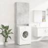 Washing Machine Cabinet Concrete Grey 64x25.5x190 cm Colour concrete grey Number of 1 