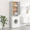 Washing Machine Cabinet Concrete Grey | Stylish & Functional