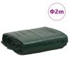 Heavy-Duty Green Tarpaulin Ø 2m 650 g/m² - Durable Protection