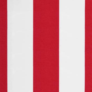 Replacement Fabric Awning - Red and White Stripe 3.5x2.5 m