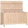 Garden Storage Box 121x55x64 cm - Solid Pine Wood