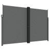 Retractable Side Awning Anthracite 220x600 cm - Privacy Screen