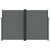 Retractable Side Awning Anthracite 220x600 cm - Privacy Screen