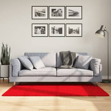 Rug OVIEDO Short Pile Red 80x150 cm - Comfort & Style