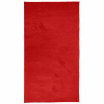 Rug OVIEDO Short Pile Red 80x150 cm - Comfort & Style