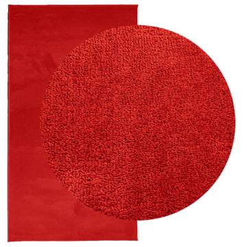 Rug OVIEDO Short Pile Red 80x150 cm - Comfort & Style