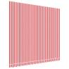 Replacement Awning Fabric Red & White Stripe (4x3.5m)