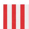 Replacement Awning Fabric - Red & White Stripe 5x3m