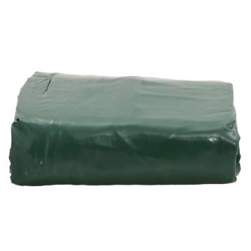 Heavy-Duty Green Tarpaulin 3x5 m - Water & UV Resistant