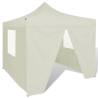 Foldable Tent 3x3 m with 4 Walls Cream Colour cream Quantity in Package 1 