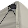 Foldable Tent 3x3m with 4 Walls - Cream | Hipomarket