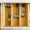 HI Bamboo Cutlery Tray Extendable | Stylish Kitchen Organizer