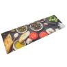 Stylish Washable Kitchen Rug - Wine & Dinner 60x180 cm