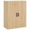 Stylish Highboard Sonoma Oak - Durable Engineered Wood Design