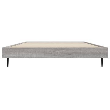 Grey Sonoma Bed Frame 90x190 cm - Stylish & Durable