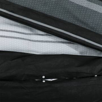 Black & White Duvet Cover Set 140x200 cm | 100% Cotton