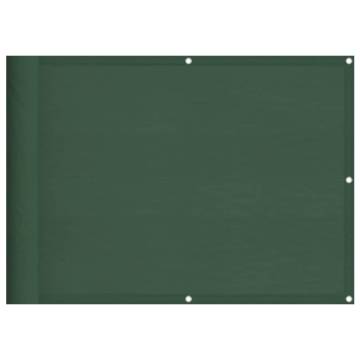 Privacy Balcony Screen Dark Green 75x800 cm - Water Resistant