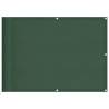 Privacy Balcony Screen Dark Green 75x800 cm - Water Resistant