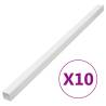 Cable Trunking 100x60 mm 10 m PVC Size 100 x 60 mm 10 m Quantity in Package 10 Model screwable Sockets 1 