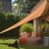 HI Sunshade Sail Triangular 5x5m Beige - Perfect Outdoor Shade