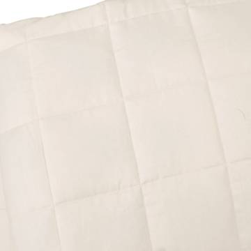 Weighted Blanket Light Cream 220x240 cm King 15 kg - Buy Now