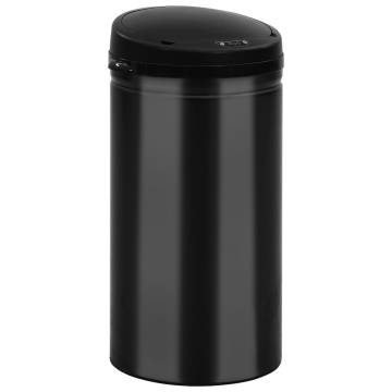 Automatic Sensor Dustbin 50 L - Carbon Steel Black