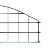 Arched Garden Fence Set - Green | 77.3x26 cm