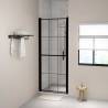 Tempered Glass Shower Door 81x195 cm - Black | HipoMarket