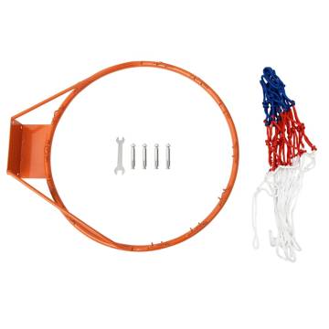 Basketball Ring Orange 39 cm Steel - Durable & Sturdy Hoop