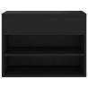 Shoe Bench Black 60x30x45 cm | Stylish Storage Solution