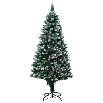 150 cm Pre-lit Christmas Tree with Balls & Pine Cones - Buy Online