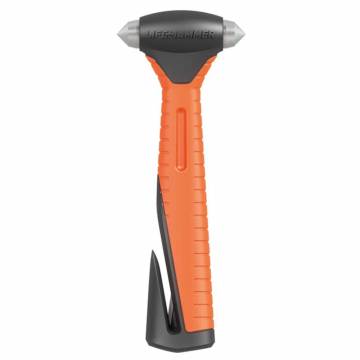 Lifehammer Safety Hammer Plus Orange - Emergency Tool for Cars