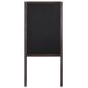 Double-Sided Blackboard Cedar Wood 40x60 cm | Hipomarket