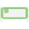 Toddler Safety Bed Rail Green - 160x25 cm Fabric Protection