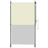 Outdoor Roller Blind 120x270 cm Cream - Privacy & Shade