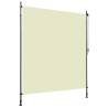 Outdoor Roller Blind 200x270 cm Cream Colour cream Size 200 x 270 cm 