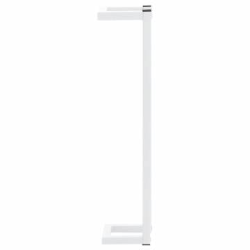 Towel Rack White 12.5x12.5x60 cm - Durable Steel Design