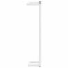 Towel Rack White 12.5x12.5x60 cm - Durable Steel Design