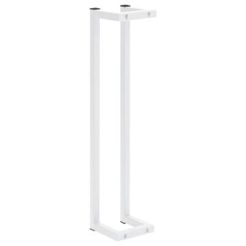 Towel Rack White 12.5x12.5x60 cm - Durable Steel Design