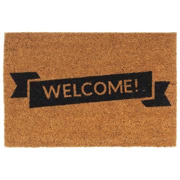 Natural Coir Door Mat 40x60 cm | Durable & Non-slip | HipoMarket