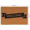 Natural Coir Door Mat 40x60 cm | Durable & Non-slip | HipoMarket