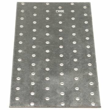 Perforated Plates 20 pcs Galvanised Steel 240x120 mm - HipoMarket